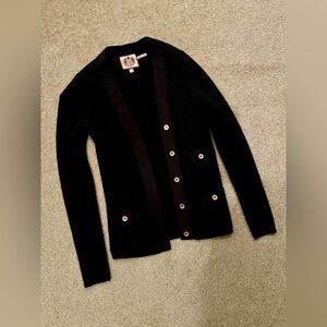 Juicy Couture dark gray cardigan sweater